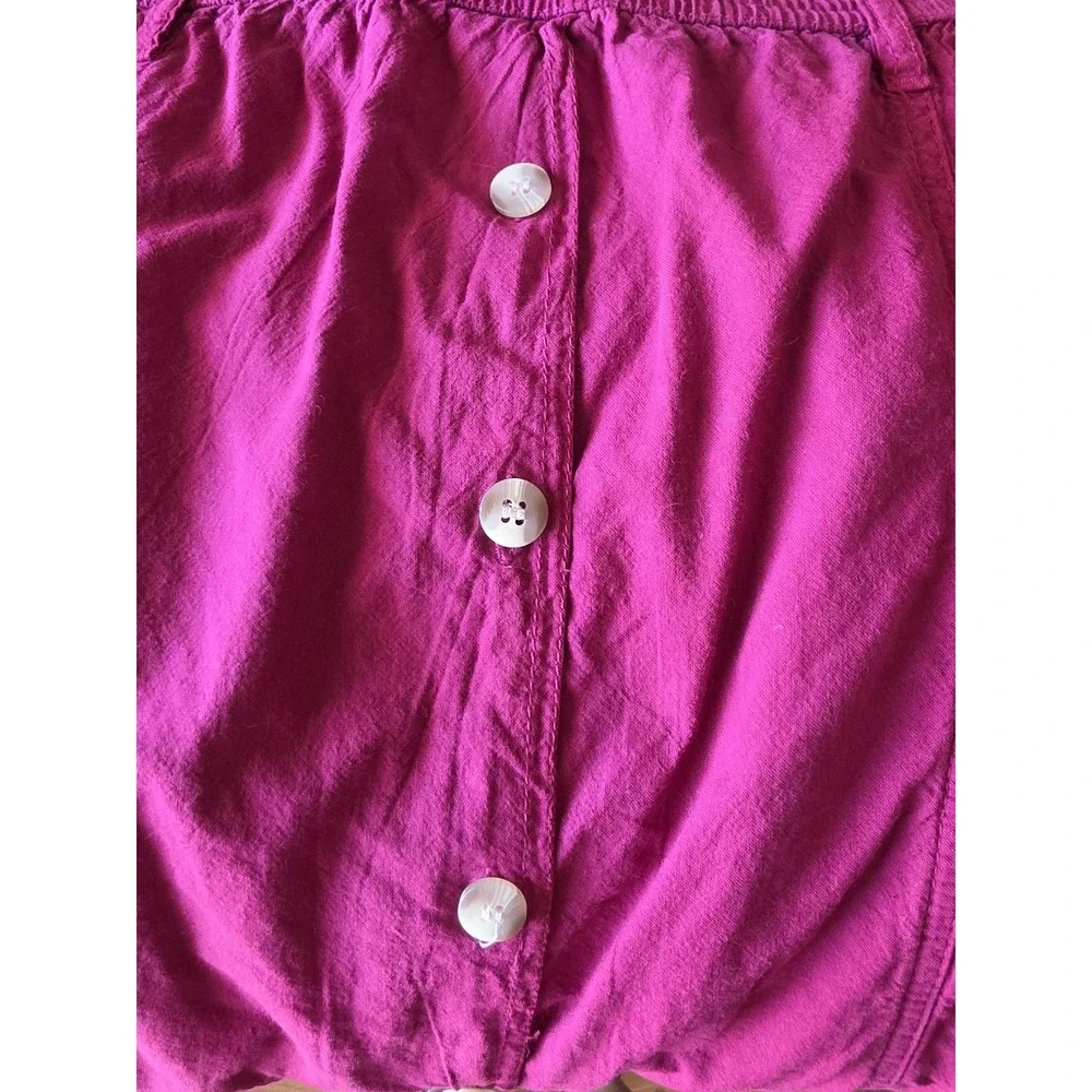 Denim Jazz Maxi Skirt Women S Maroon Cotton Solid Long Vintage